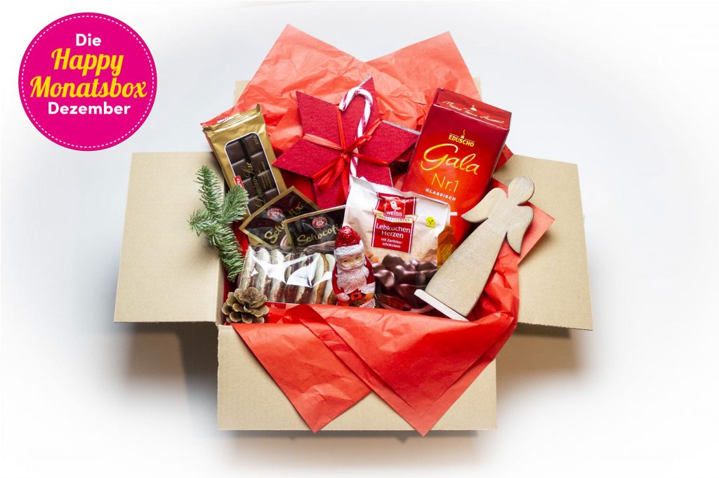 Geschenkidee - Happy Monatsbox Dezember
