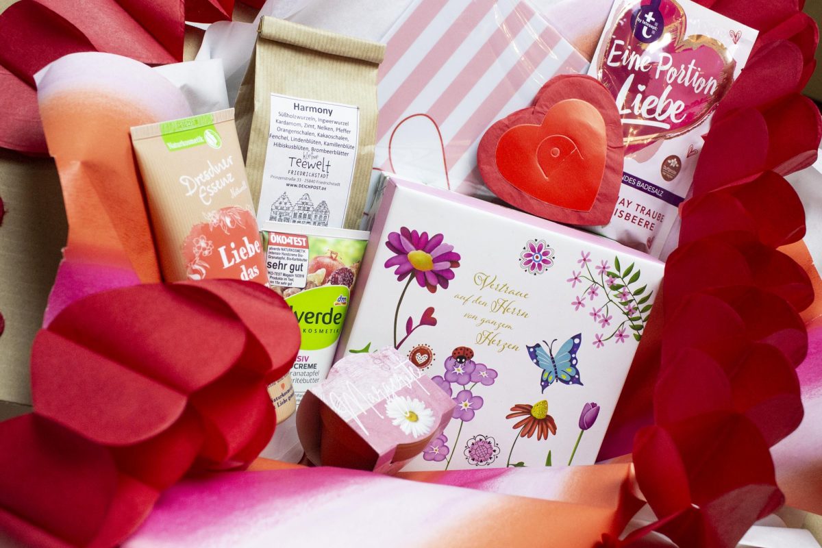 Happy Valentine Box für Damen (Detail)